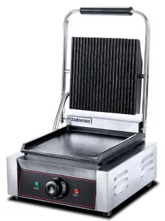 شواية (محززة للأعلى، مسطحة للأسفل) - Grill (Up Grooved, Down Flat)