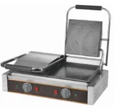 Double Electric Contact Grill (Full Flat)