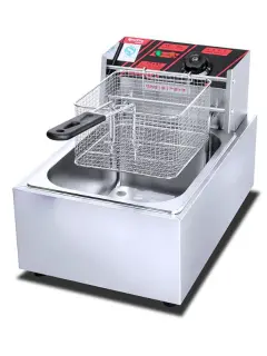 مقلاة كهربائية سعة 6 لترات - Electric fryer 6 liters