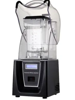خلاط قوي سعة 2 لتر مع غطاء عازل للصوت - blender with built-in soundproof cover